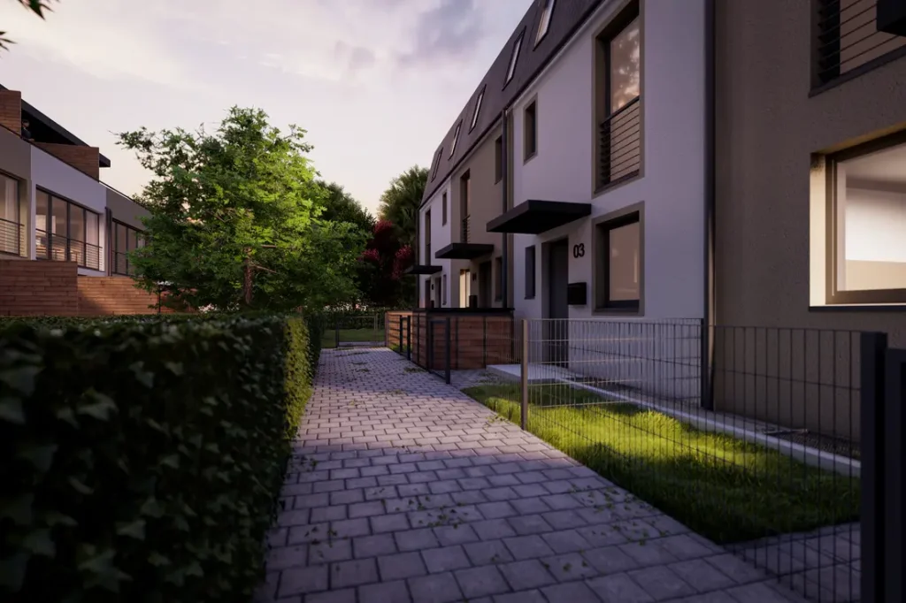 Grundstück für 12 Reihenhäuser