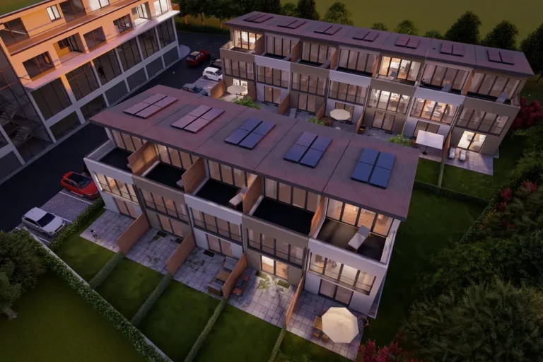 Grundstück für 12 Reihenhäuser